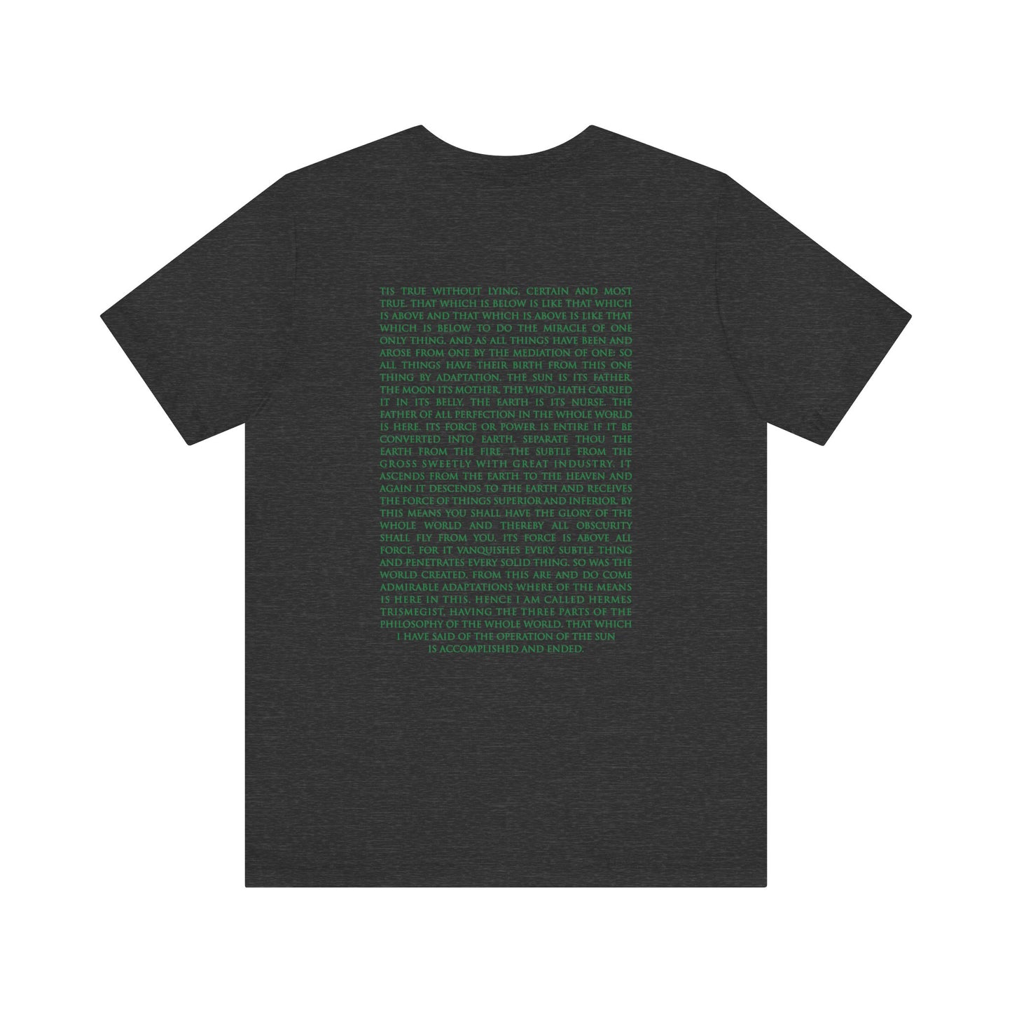 Emerald Tablet (2 sided)